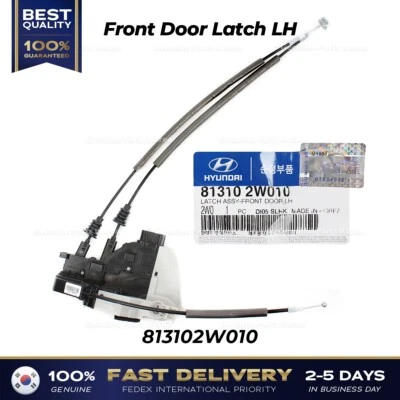 ⭐Genuíno⭐ Trava da porta da frente LH 813102W010 para Hyundai Santa Fe - Imagem 1 de 3