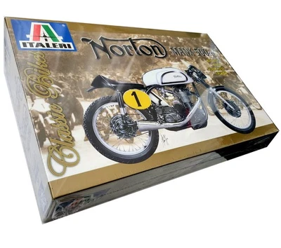 Italeri Norton Manx 500cc 1:9 Scale Model Motorbike w/ Major Component Upgrade - Изображение 1 из 4