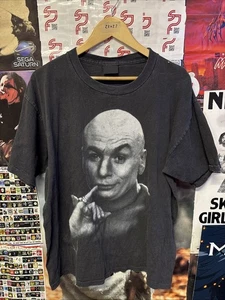 Vintage 90s 1998 Austin Powers Dr. Evil Movie Promo Graphic T-Shirt Size Large - Picture 1 of 4