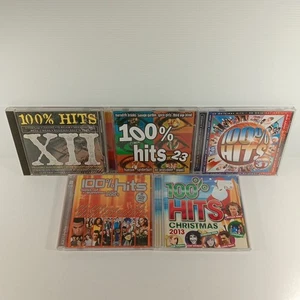 Lote de paquete de CD de 100 % éxitos x 5 álbumes 100 % éxitos 12/23/31/2001/Navidad - Imagen 1 de 20