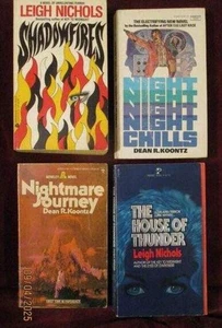 Dean Koontz - 4 older title PBs (first printings) - Picture 1 of 1