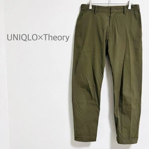 UNIQLO Theory Collab Khaki Easy Pants S Used - Picture 1 of 12