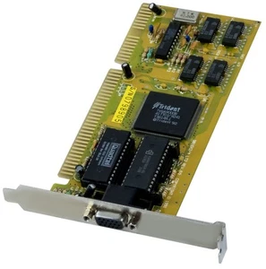 GRAFIKKARTE TRIDENT TVGA9000B 512KB 9016X2/4 LT2 FPM ISA - Picture 1 of 2
