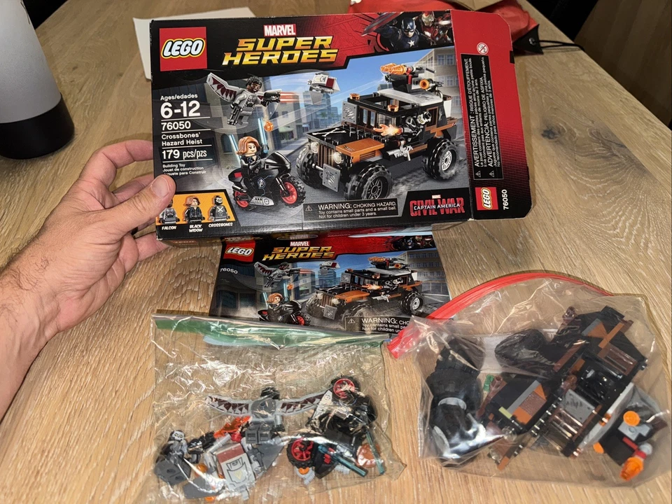 LEGO Marvel: Crossbones' Hazard Heist 100% Set 76050 w/ Instructions/Figures - Image 1 of 1