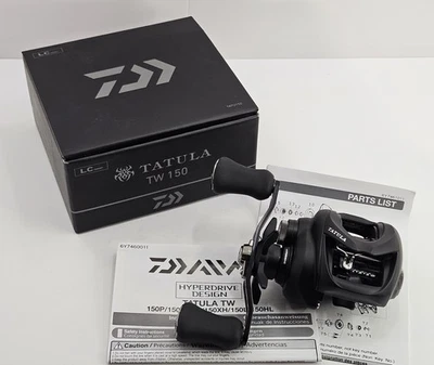 Daiwa 2025 Tatula TW 150 Casting Reel RH 6.3 Ratio  TATU150  Brand New!!!  - Image 1 of 4