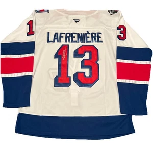 Alexis Lafrenière New York Rangers Signed NHL Custom Jersey COA GUARANTEED TPA - Bild 1 von 3