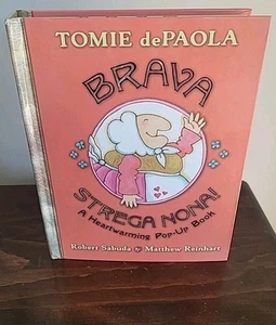 Tomie DePaola Brava Strega Nona! Pop-Up Book Hardcover 2008 Cute - Foto 1 di 6