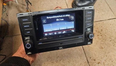 Volkswagen Passat B8 2017 Radio CD GPS Reproductor Unidad principal 5G0035869 MAS12200 Foto 1 de 4