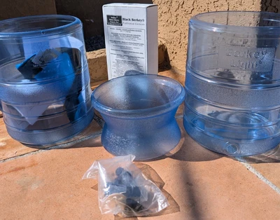 Berkey Light Gravity-Fed Water Filter with 2 Black BB9 Berkey Elements New - Image 1 of 4