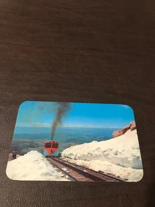 POSTED POSTCARD - PIKES PEAK COG ROAD - NEAR THE TOP OF PIKE'S PEAK, COLORADO - Picture 1 of 2