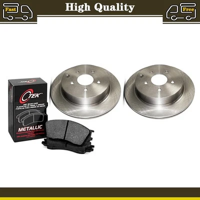 Juego de pastillas de freno traseras y rotores de disco para Mazda CX-7 2008 Mazda CX-7 2007 Foto 1 de 4