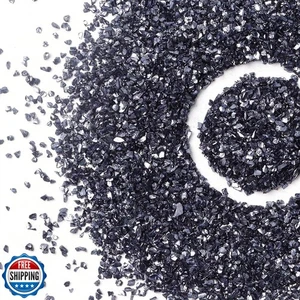 Brillo artesanal de vidrio triturado para resina, astillas de cristal metálico irregular Sprin - Imagen 1 de 5