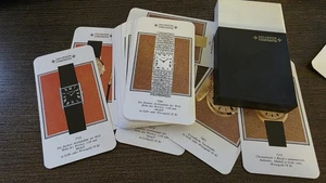 Cartas de baraja de distribuidor Vacheron Constantin artículo de coleccionista. Años 70. Precio incluido. - Imagen 1 de 10