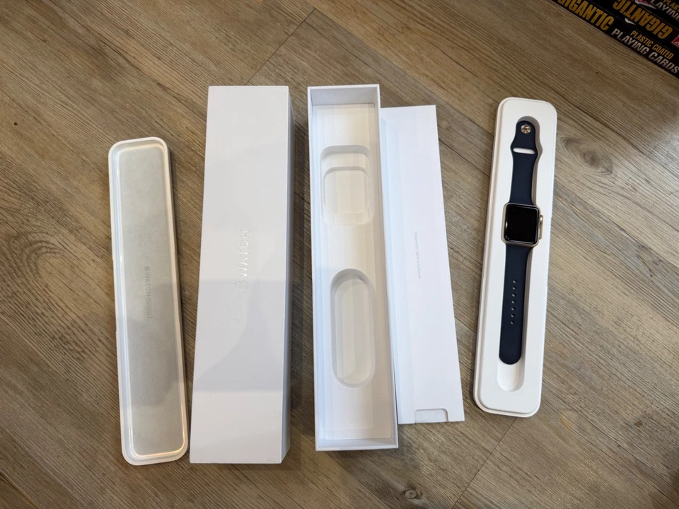 Apple Watch Series 1 boxed with instructions and outer inner and outer box works - Image 1 of 4