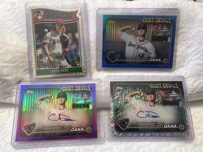 🔥⚾️2024 Topps Pro Debut - Caden Dana (Foil Autos, Insert)🔥⚾️ - Image 1 of 2