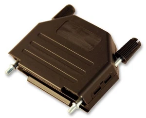 MULTICOMP - Backshell voor DB, 25 Weg, Zwart - Afbeelding 1 van 1