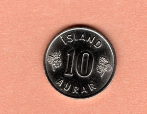 ICELAND - 10 Aurar - 1965 - Picture 1 of 2