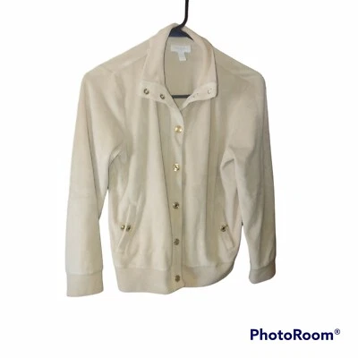 Charter Club велюр желтовато-коричневый в цвете бега комплект - верхний размер P/S брюки размер P/P - Изображение 1 из 4