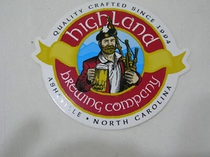HIGHLAND BREWING CO. Asheville North Carolina 5 Zoll Aufkleber Aufkleber Handwerk Bier - Bild 1 von 1