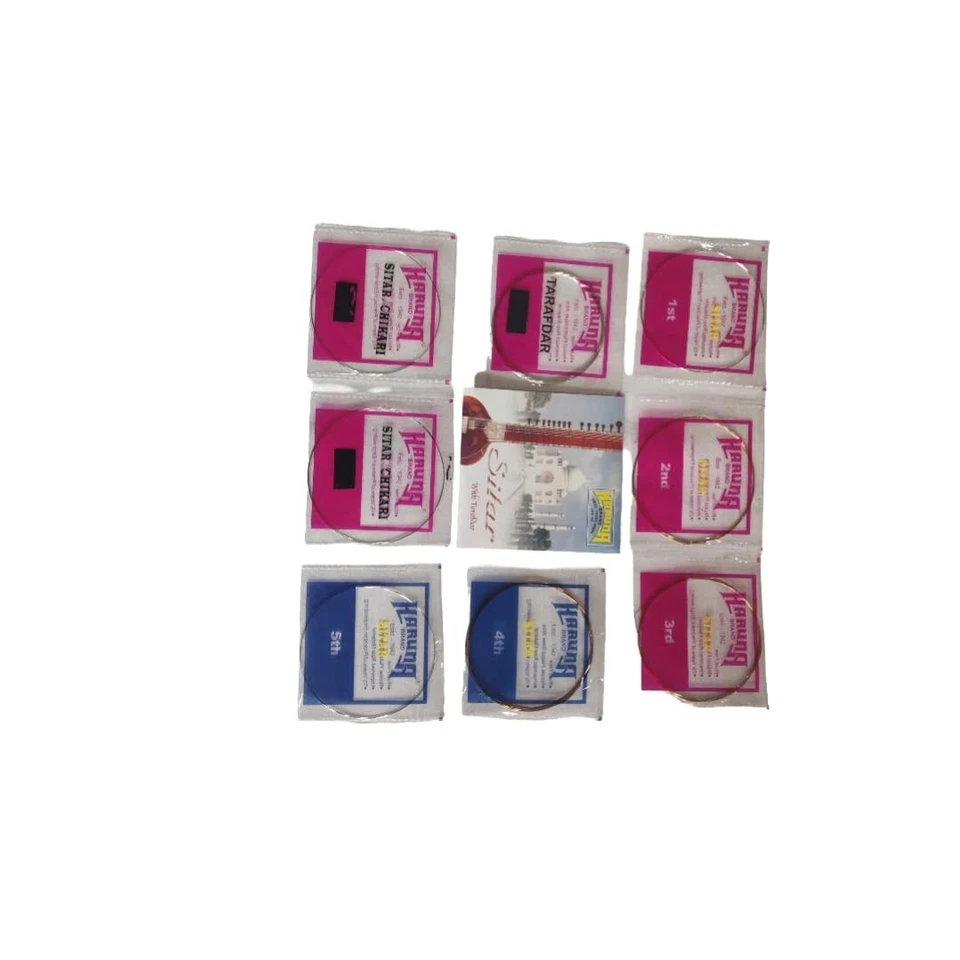 Sitar String With Tarafdar Karuna Sitar String - Free Shipping Foto 1 de 1