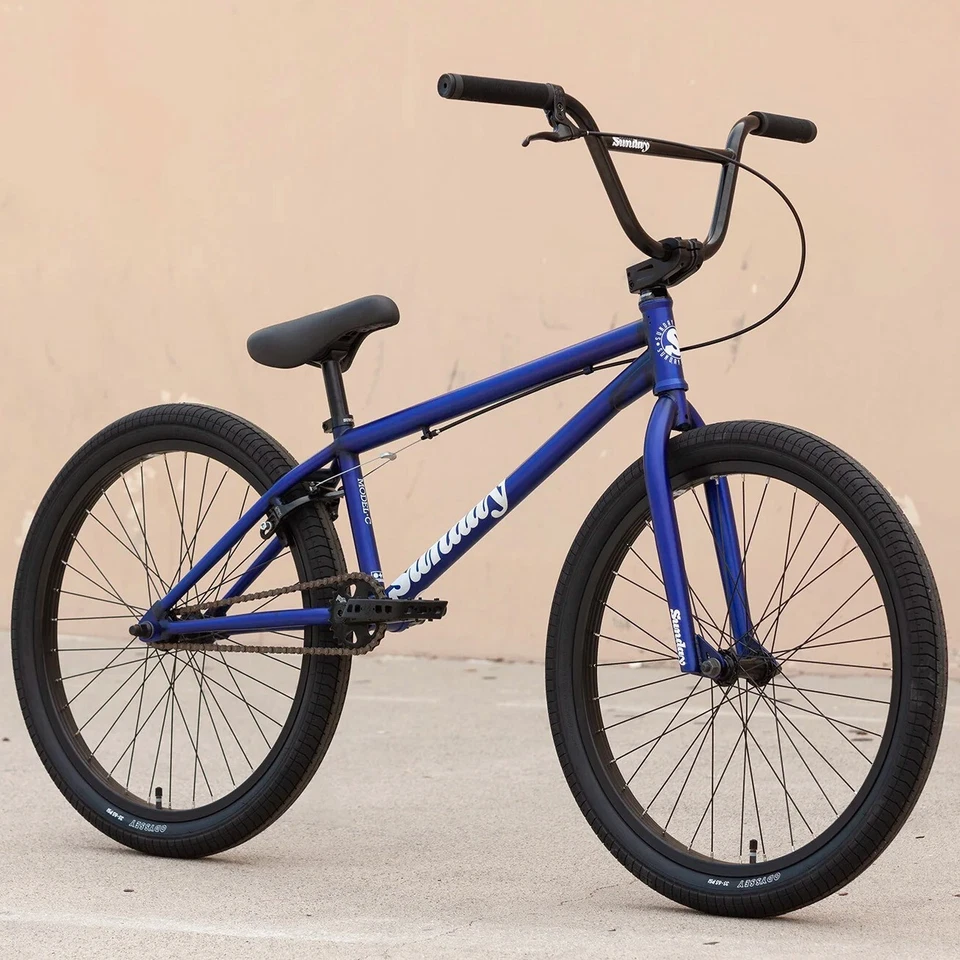 SUNDAY BMX MODEL C 24" BICYCLE MATTE TRANS BLUE - Image 1 of 1
