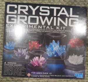 Kit Experimental Ciencia Creciente Cristal 4M 5557 - 7 Experimentos Ciencia Cristal - Imagen 1 de 6