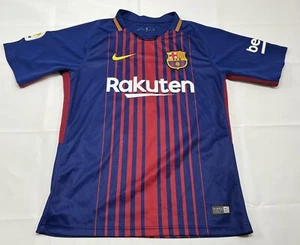NIKE AUTHENTIC FCB RAKUTEN LALIGA 2017 MENS SMALL JERSEY #10 SHREEJANA BEKO - Picture 1 of 12
