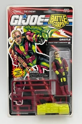 1993 Hasbro G.I. Joe Battle Corps #32 Cobra Gristle Action Figure NEW SEALED - Image 1 of 4