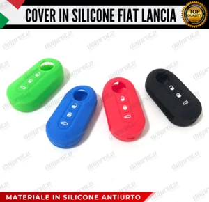 COVER CHIAVE GUSCIO IN SILICONE PER ABARTH LANCIA FIAT 500 BRAVO PUNTO YPSILON - Bild 1 von 33