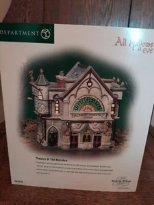 Dept 56 All Hallows' Eve Theatre of the Macabre with box retired. New - Picture 1 of 2