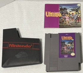 Ultima: Exodus NES Cartridge, Manual Working Very Good Condition