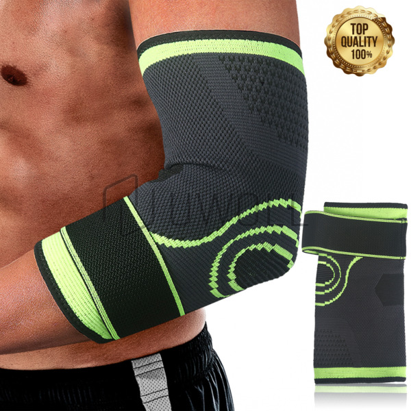 Elbow Brace Compression Support Sleeve Arthritis Tendonitis Reduce Joint Pain