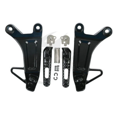 Juego de estriberas reposapiés reposapiés trasero para Honda CBR 600RR CBR600RR 2003-2004 Foto 1 de 4