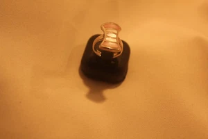 Ring silver 925 mother of pearl size 16mm rose - Picture 1 of 4