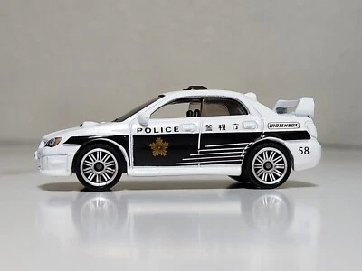 2024 Matchbox Police 2007 Subaru Impreza WRX 1:64 Collectible 5-Pack Exclusive - Image 1 of 4