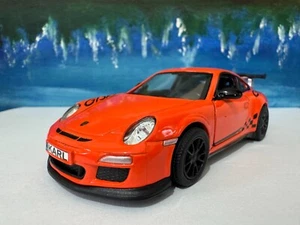 PERSONALISED NAME Toy Car - ANY NAME Porsche GT3 RS - Custom Kids Gift for Boy - Picture 1 of 10