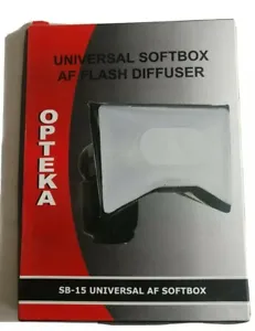 Opteka SB-15 Universal Soft Box AF Flash Diffuser. - Picture 1 of 3