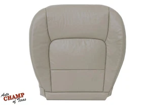Fits Lexus 1998-2003 LX470 -Driver Side Bottom Leather Seat Cover Tan - Picture 1 of 12