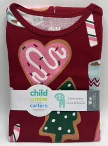 Boys / Girls Size 18M Adorable Christmas Holiday 2-Piece Pajama Set Long Sleeve - Picture 1 of 4