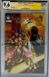 Soulfire #1 A Aspen 9/04 Comics CGC 9.6 signiert Michael Turner/Peter Steigerwald - Bild 1 von 8