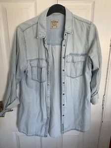Pull & Bear Denim Shirt - Picture 1 of 3