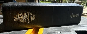 LDS Quad Scriptures Holy Bible Book of Mormon Indexed Black 2009 - Picture 1 of 12