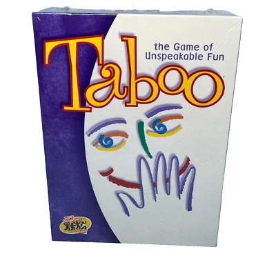 VTG Taboo The Game Of Unspeakable Fun Hasbro 2000 Brand New Sealed - Image 1 of 4