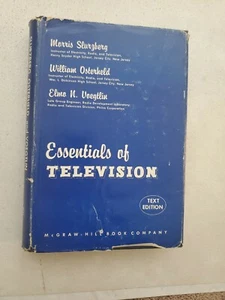 Essentials of Television by Slurzbertg/Osterheld/Voegtlin Hardcover 1956 with DJ - Picture 1 of 4