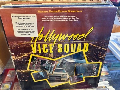 Hollywood Vice Squad Original Sountrack vinyl LP ORIG 1986 Chris Spedding SEALED Foto 1 de 2