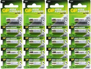 20 Pk GP Alkaline Battery 27A 12V - GP27A-C5 MN27 A27 - Picture 1 of 1
