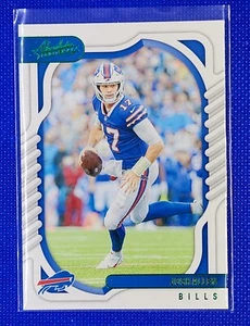 Josh Allen 2022 Panini Absolute  Green Foil #25 Buffalo Bills - Picture 1 of 2