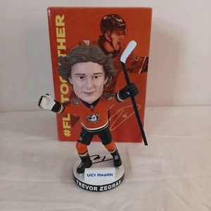 Trevor Zegras RARE Signed Autographed Anaheim Ducks Bobble Head - Picture 1 of 14