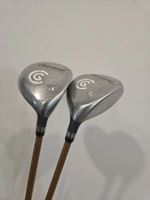 Cleveland Launcher Wood Set 15 & 19 Degrees Graphite S Stiff Right-Hand - Image 1 of 4