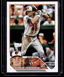 Gunnar Henderson 2023 Topps Baltimore Orioles #BAL-11 Baltimore Orioles - Picture 1 of 2
